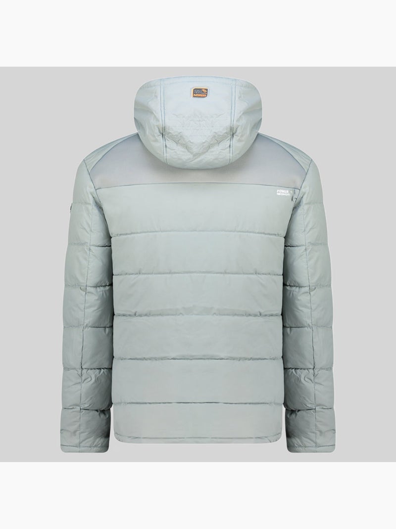 Doudoune à capuche beachwood – geographical norway Gris clair - Kiabi