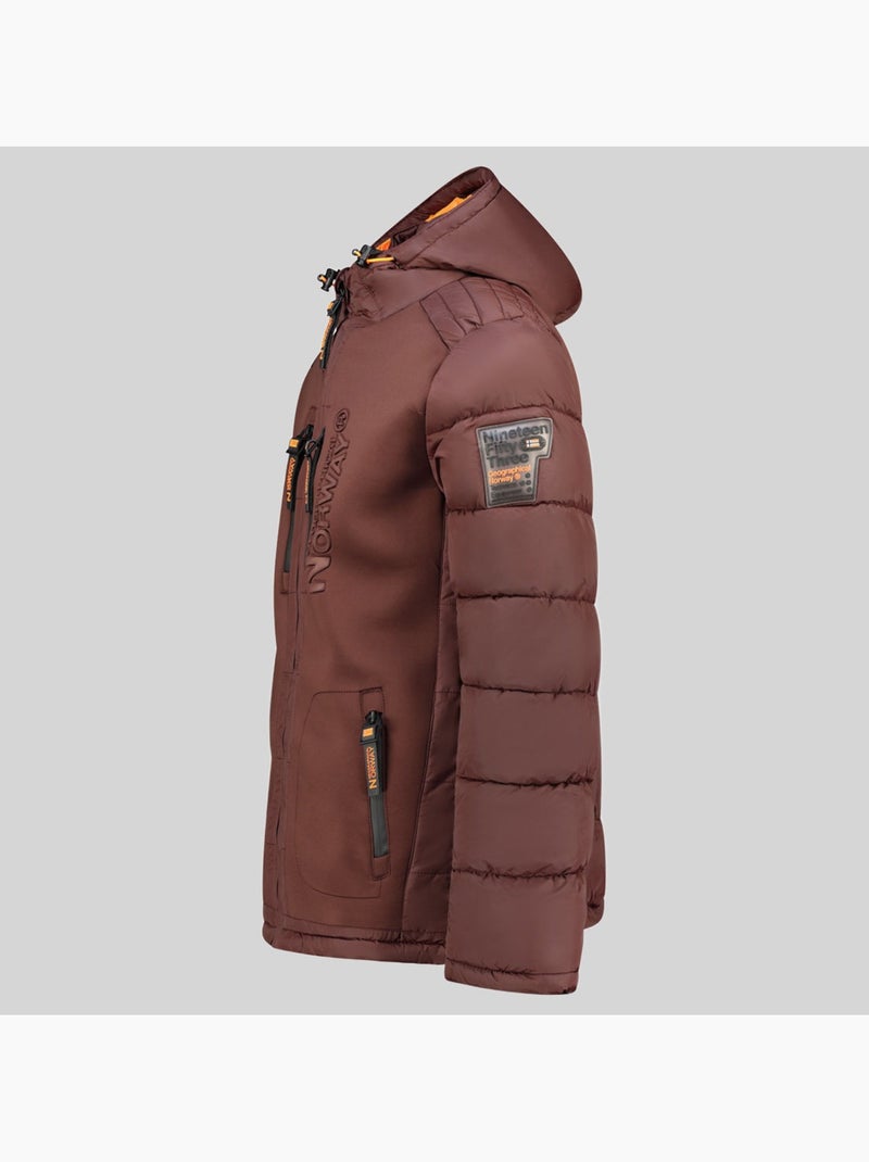 Doudoune à capuche beachwood – geographical norway Marron - Kiabi