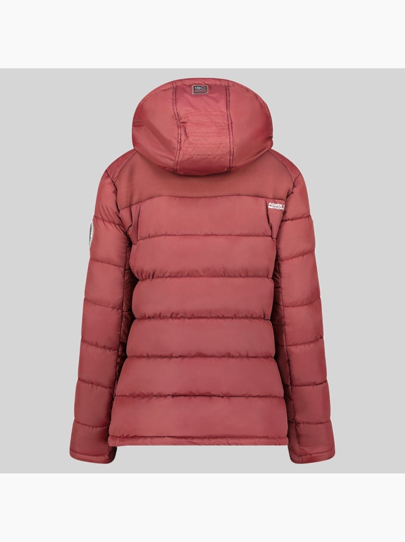 Doudoune à capuche beachwood – geographical norway Rouge - Kiabi