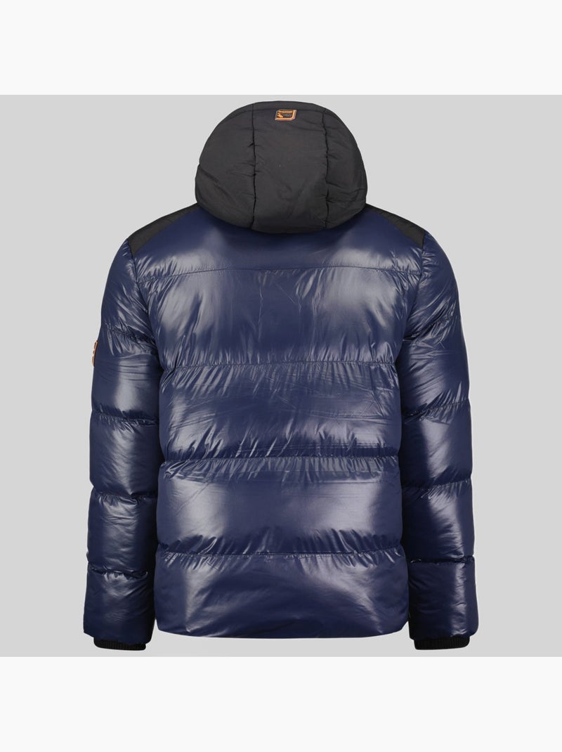 Doudoune à capuche binael – geographical norway Bleu marine - Kiabi