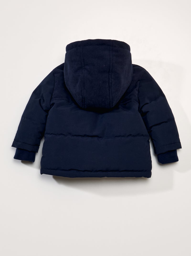 Combinaison Doudoune 2 Pièces Bébé Hiver – Veste + Combinaison Ski – Pour Garçons Et Filles 1-6 Ans – Chaude, Imperméable