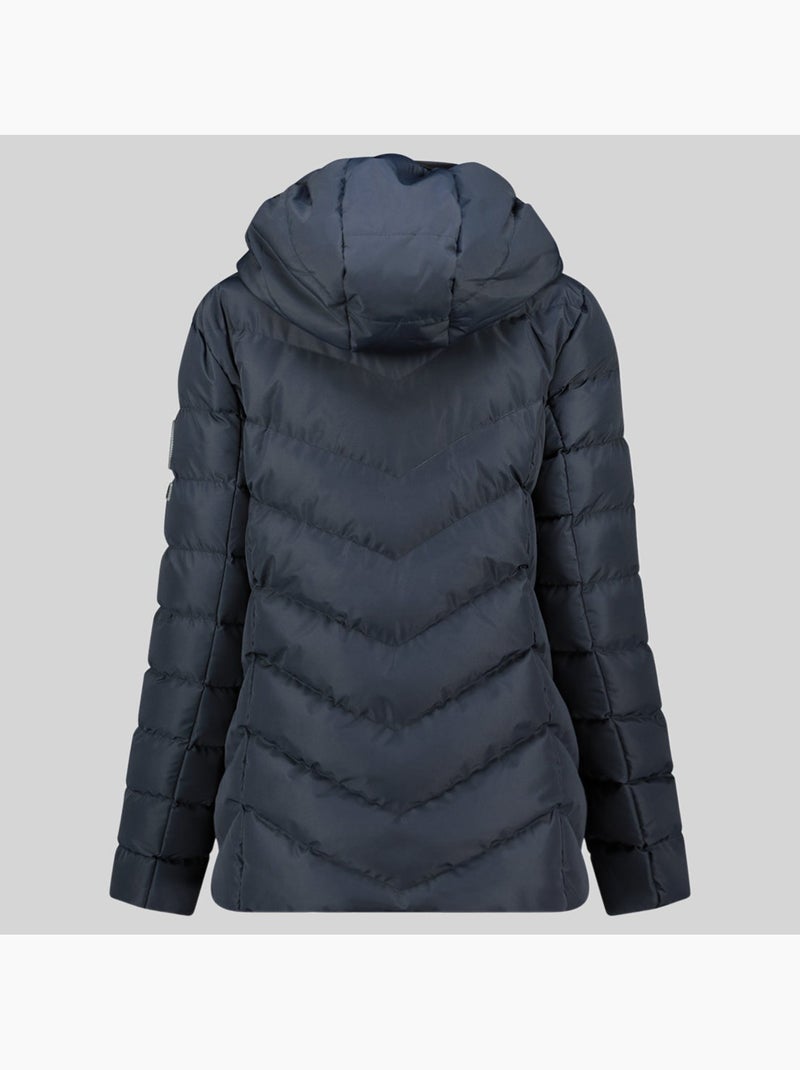 Doudoune à capuche brace – geographical norway Bleu marine - Kiabi