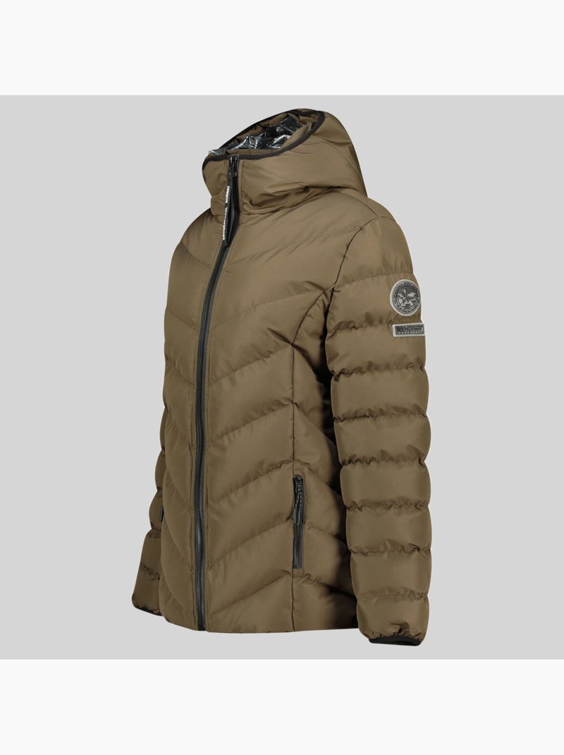 Doudoune à capuche brace – geographical norway Kaki - Kiabi