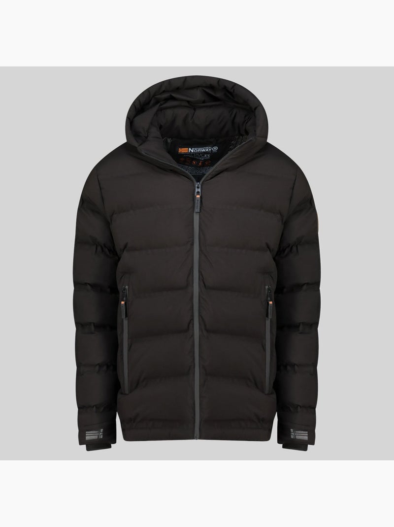 Doudoune à capuche brandy – geographical norway Noir - Kiabi