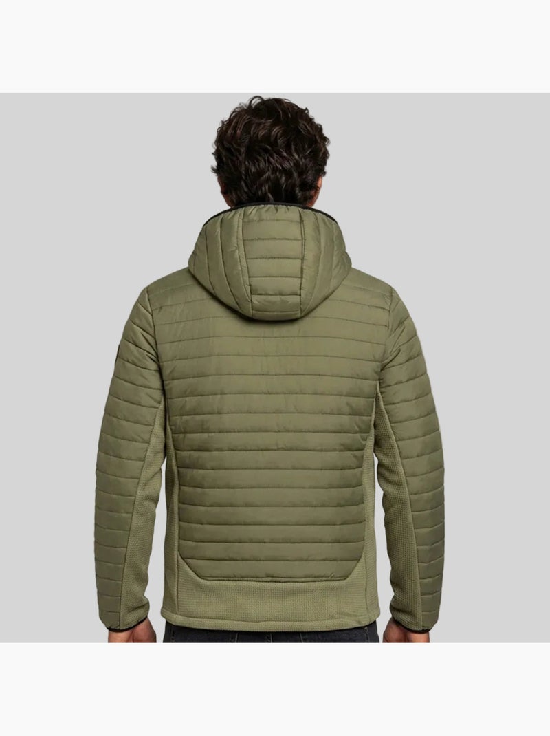 Doudoune à capuche carembar – geographical norway Kaki - Kiabi