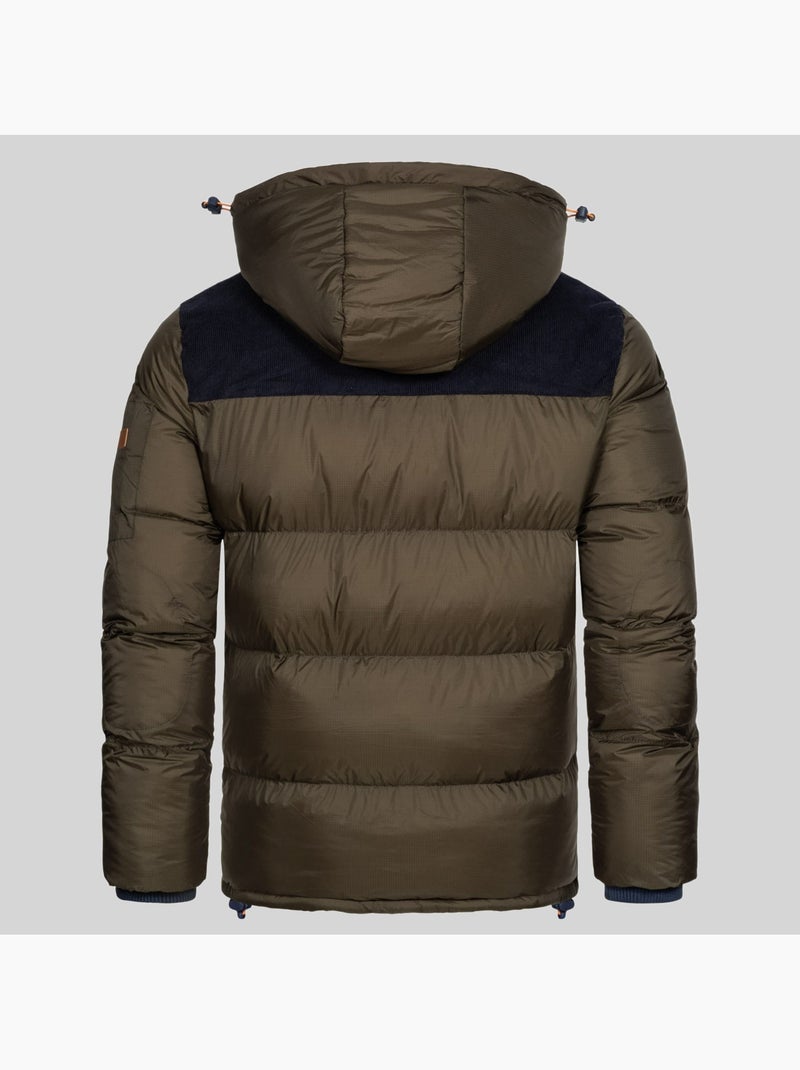 Doudoune à capuche celian – geographical norway Kaki - Kiabi