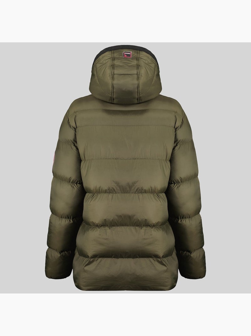 Doudoune à capuche citernier – geographical norway Kaki - Kiabi