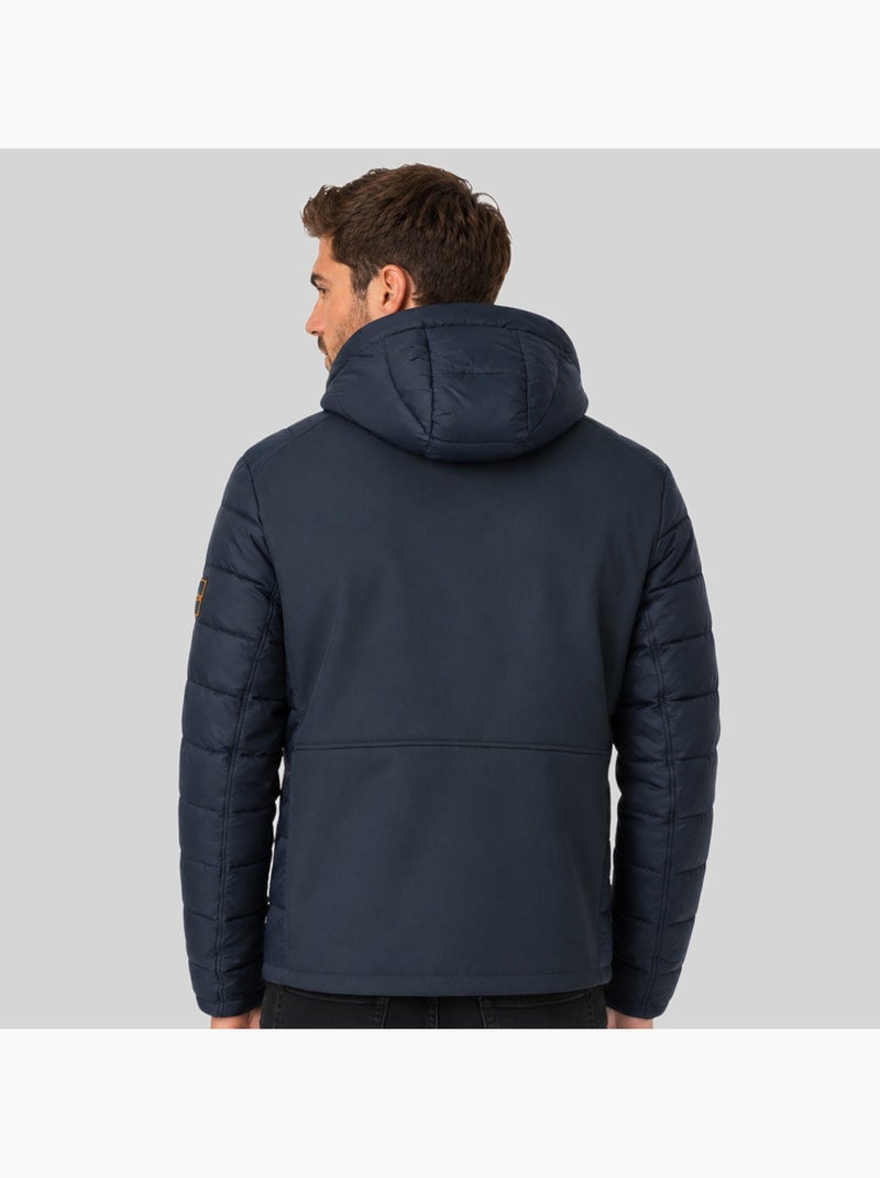 Doudoune à capuche cortez – geographical norway Bleu marine - Kiabi