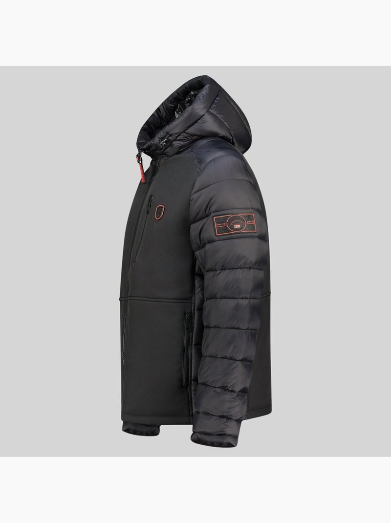 Doudoune à capuche cortez – geographical norway Noir - Kiabi