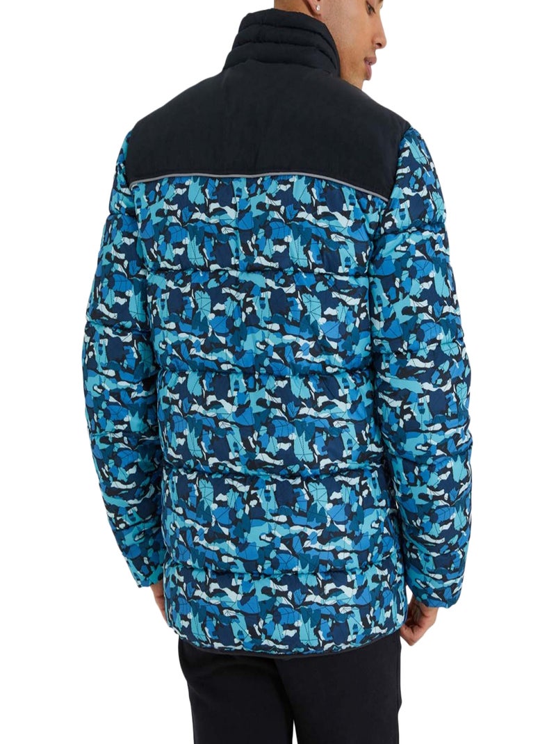 Doudoune à Capuche Ellesse Lecta Bleu - Kiabi
