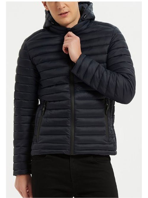 doudoune a capuche Kebello - Kiabi