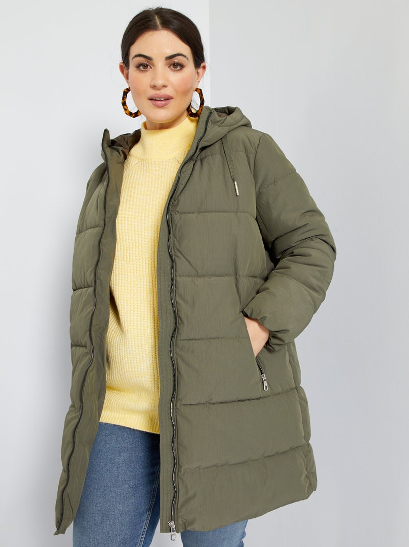 Doudoune Veste Longue Only Doudoune à Capuche Longue 'Only