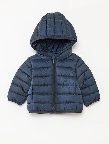 Doudoune à capuche matelassée
