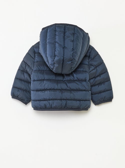 Doudoune à capuche matelassée - Kiabi