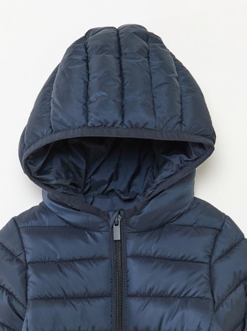 Doudoune à capuche matelassée - Kiabi