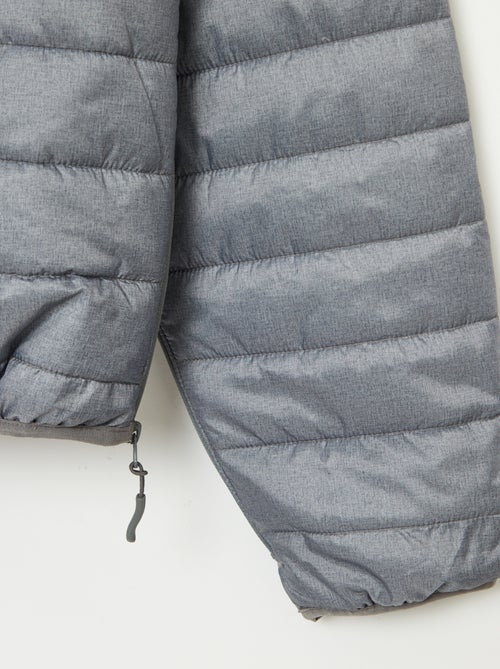 Doudoune à capuche matelassée - Kiabi