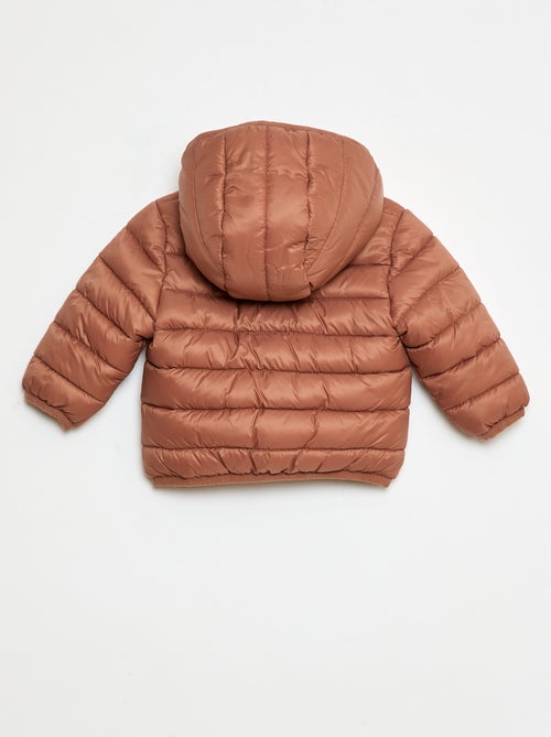 Doudoune à capuche matelassée - Kiabi