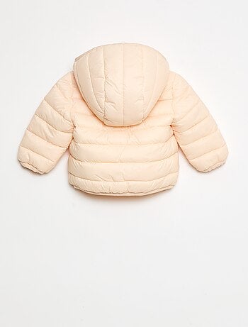 Doudoune à capuche matelassée