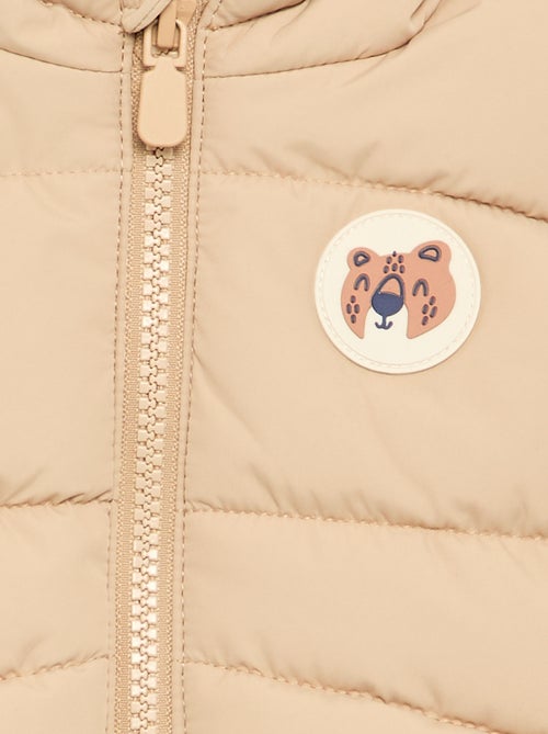 Doudoune à capuche matelassée sans manches - Kiabi Doudoune à capuche matelassée sans manches - Kiabi