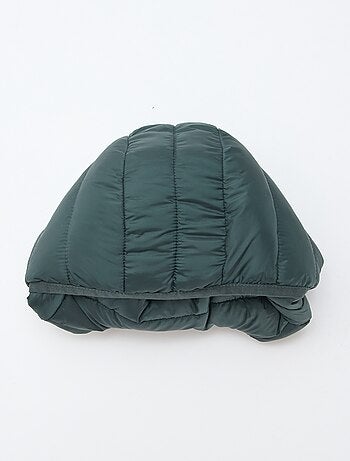 Doudoune à capuche matelassée