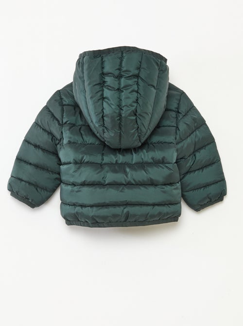 Doudoune à capuche matelassée - Kiabi