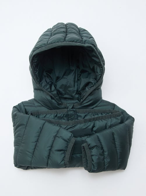 Doudoune à capuche matelassée - Kiabi