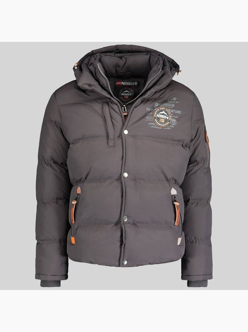 Doudoune à capuche verveine – geographical norway - Kiabi