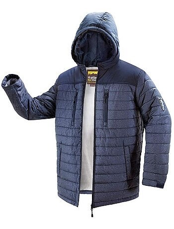Doudoune Longue avec Capuche Amovible - ATLAS FOR MEN