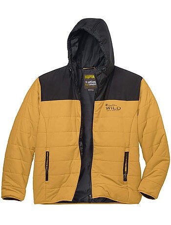 Doudoune avec capuche bicolore - atlas for men