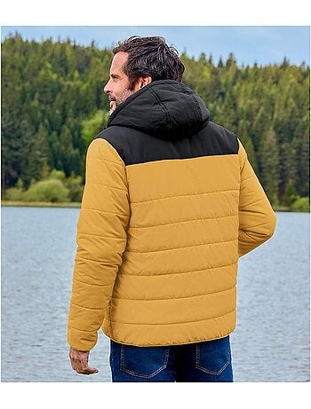 Doudoune avec capuche bicolore - atlas for men