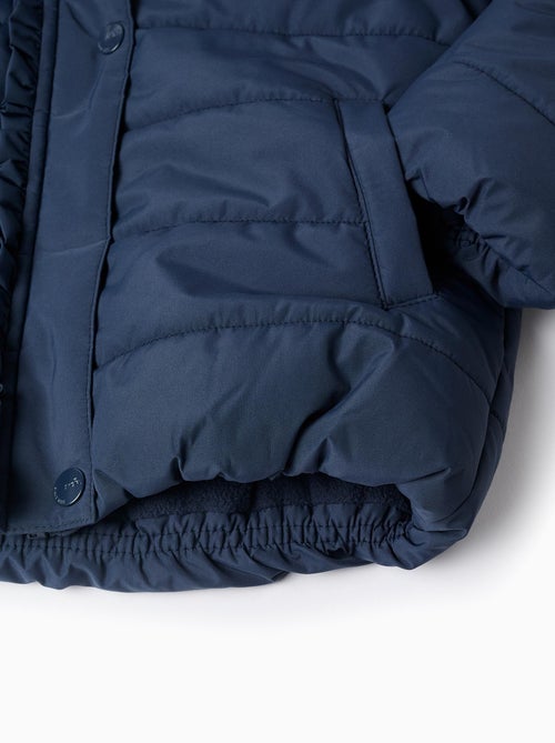 Doudoune avec Capuche et Doublure Polaire - Kiabi