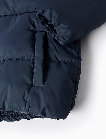 Doudoune avec Capuche et Doublure Polaire