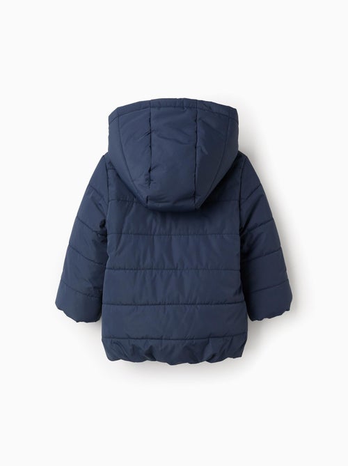 Doudoune avec Capuche et Doublure Polaire - Kiabi