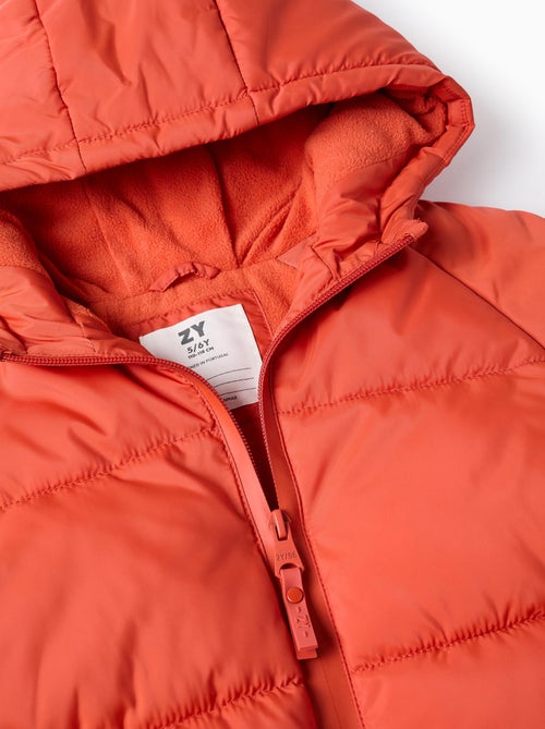 Doudoune avec Capuche et Doublure Polaire - Kiabi