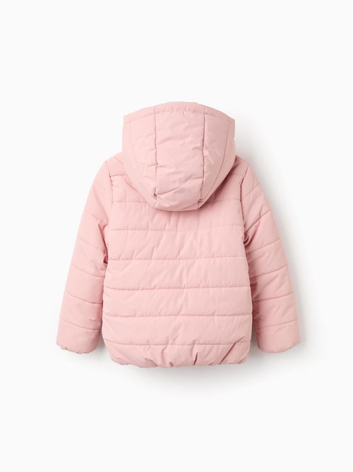 Doudoune avec Capuche et Doublure Polaire - Kiabi