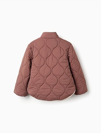 Doudoune avec doublure en peluche douce synthétique