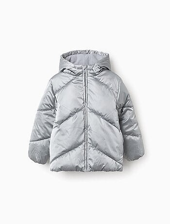 Doudoune avec Doublure Polaire et Capuche
