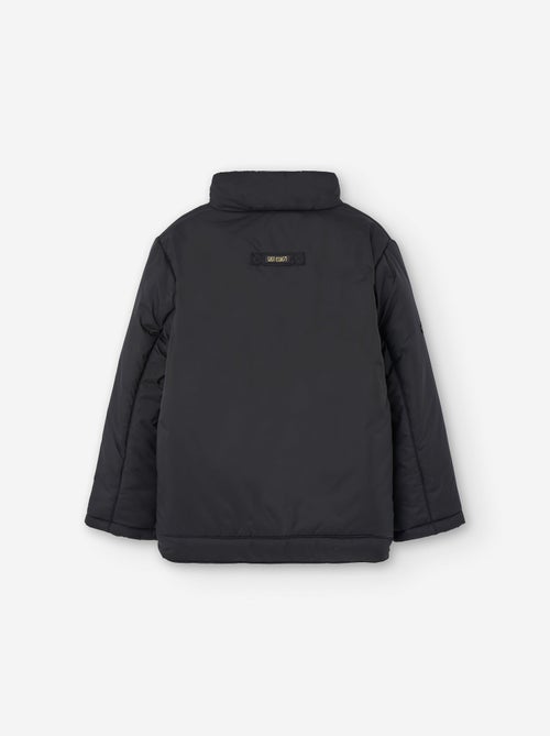 Doudoune avec doublure polaire et poches à l'avant - Kiabi