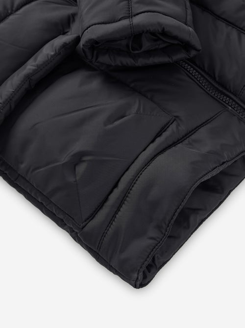 Doudoune avec doublure polaire et poches à l'avant - Kiabi