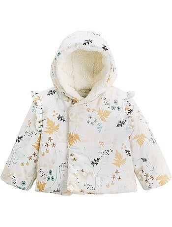 Doudoune b?b? imperm?able doubl?e sherpa avec capuche Bloom
