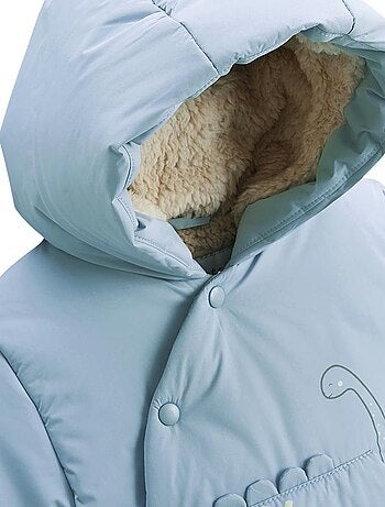 Doudoune b?b? imperm?able doubl?e sherpa avec capuche Nino