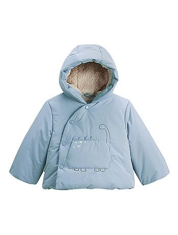 Doudoune bébé imperméable doublée sherpa avec capuche Nino