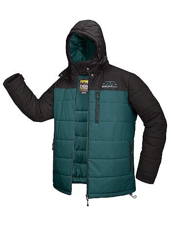 Doudoune Bicolore avec Capuche Amovible Adventure - Atlas For Men