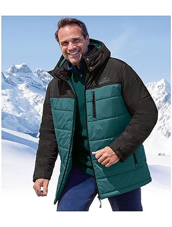 Doudoune Bicolore avec Capuche Amovible Adventure - Atlas For Men