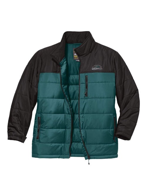 Doudoune Bicolore avec Capuche Amovible Adventure  - Atlas For Men - Kiabi