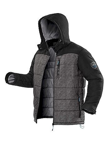 Doudoune Longue avec Capuche Amovible - ATLAS FOR MEN