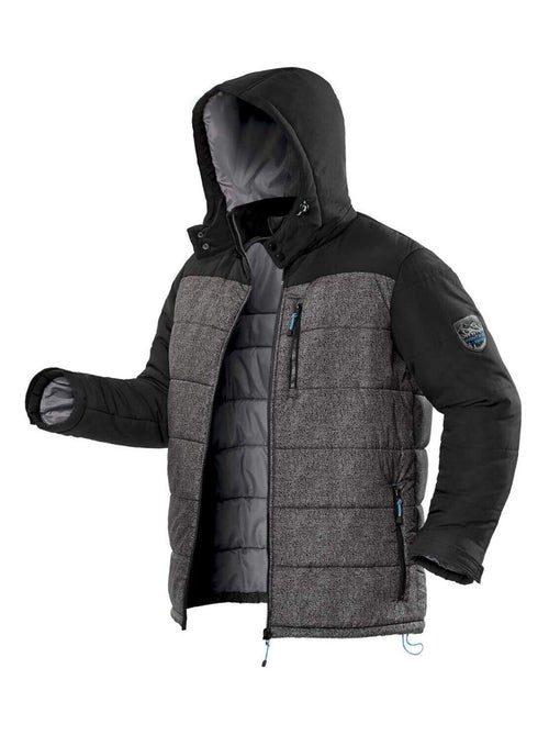 Doudoune Bicolore Winter Snow - ATLAS FOR MEN - Kiabi Doudoune Bicolore Winter Snow - ATLAS FOR MEN - Kiabi