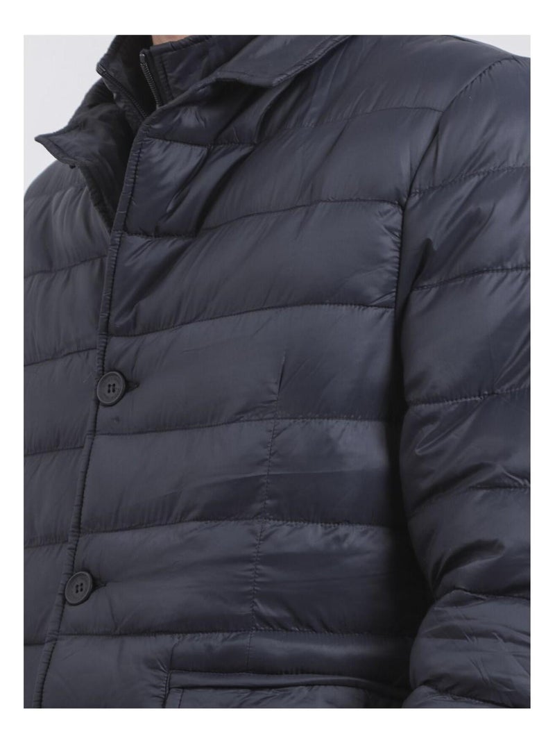 Doudoune blazer ZERCHEL Bleu marine - Kiabi
