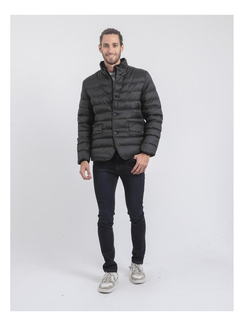Doudoune blazer ZERCHEL Noir - Kiabi