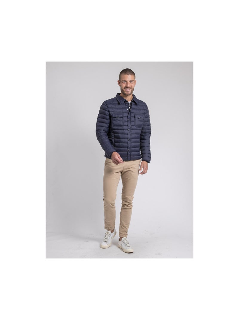 Doudoune blouson ZAMACHY Bleu marine - Kiabi